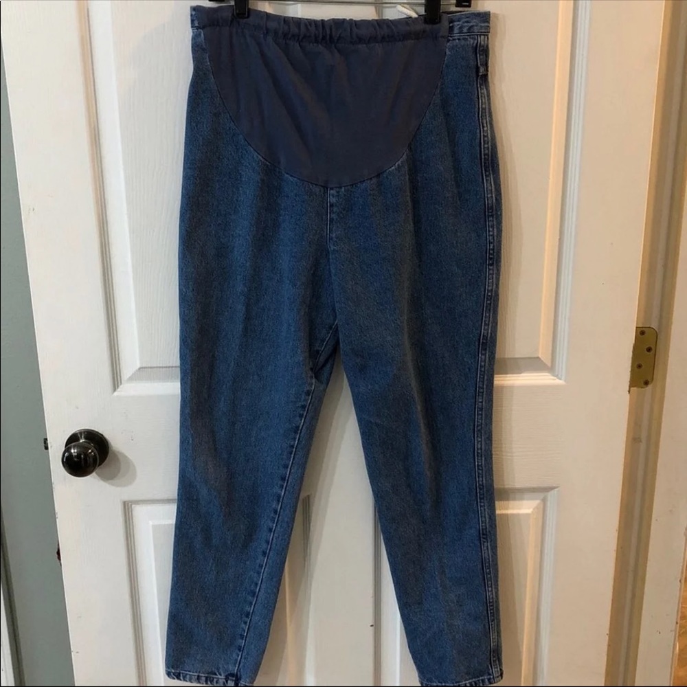 Motherhood Maternity Blue Jeans with Draw String
Sz 6
